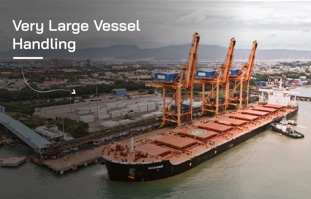  Very large vessel handling